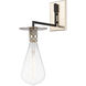 Restoration Aurora LED 5.88 inch Brushed Satin Nickel Sconce Wall Light