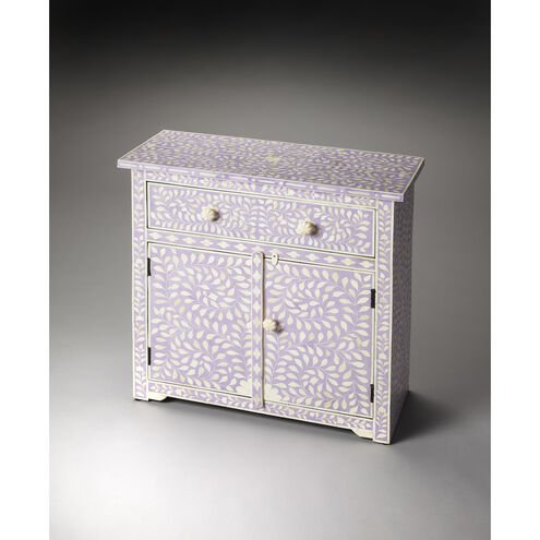 Bone Inlay Vivienne Lavender Bone Inlay Heritage Chest/Cabinet