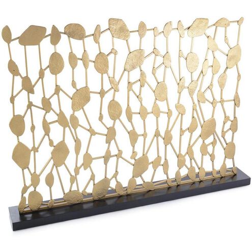 Abstract Sculptural 49.5 inch Fire Screen