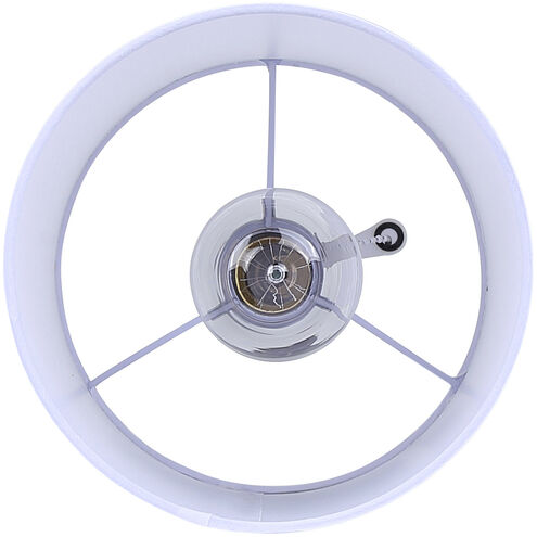 Flint 23 inch 60.00 watt White Table Lamp Portable Light