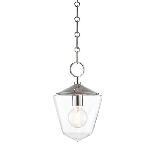 Greene 1 Light 8 inch Polished Nickel Pendant Ceiling Light