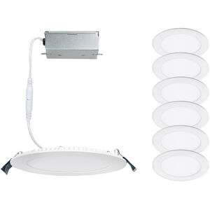 Lotos LED Module White Recessed Downlight in 6, Complete Unit 