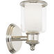 Middlebush 1 Light 6 inch Polished Nickel Wall Sconce Wall Light