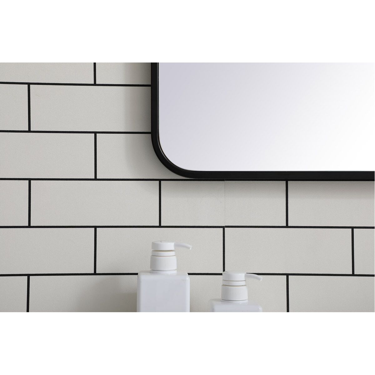 Evermore 36 X 24 inch Black Mirror