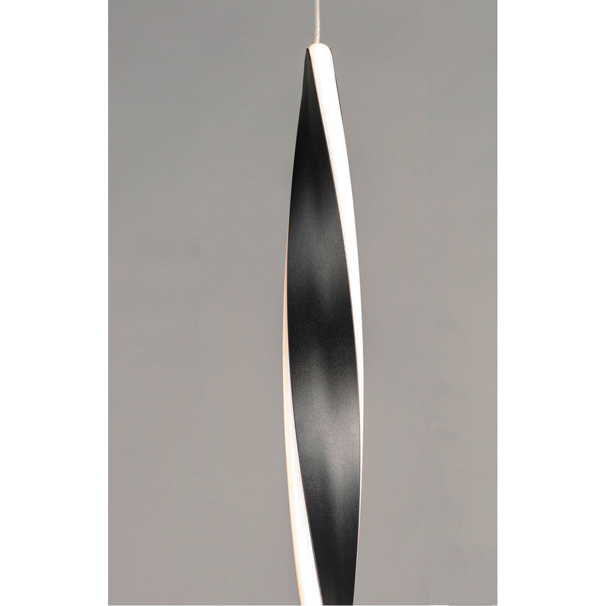 Pirouette LED 8 inch Black Mini Pendant Ceiling Light