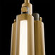 Trice LED 3.25 inch Aged Brass Mini-Pendant Ceiling Light