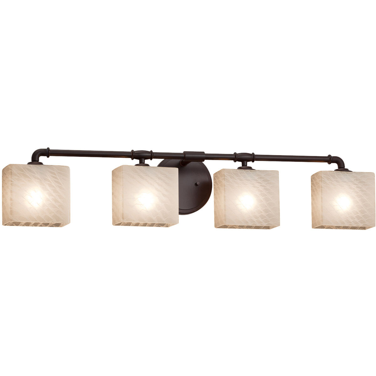 Fusion 4 Light 35.00 inch Bathroom Vanity Light