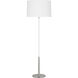 kate spade new york Monroe 61.88 inch 9 watt Polished Nickel Floor Lamp Portable Light in Polished Nickel / Gloss White