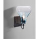 Melo 1 Light 7 inch Black Wall Sconce Wall Light