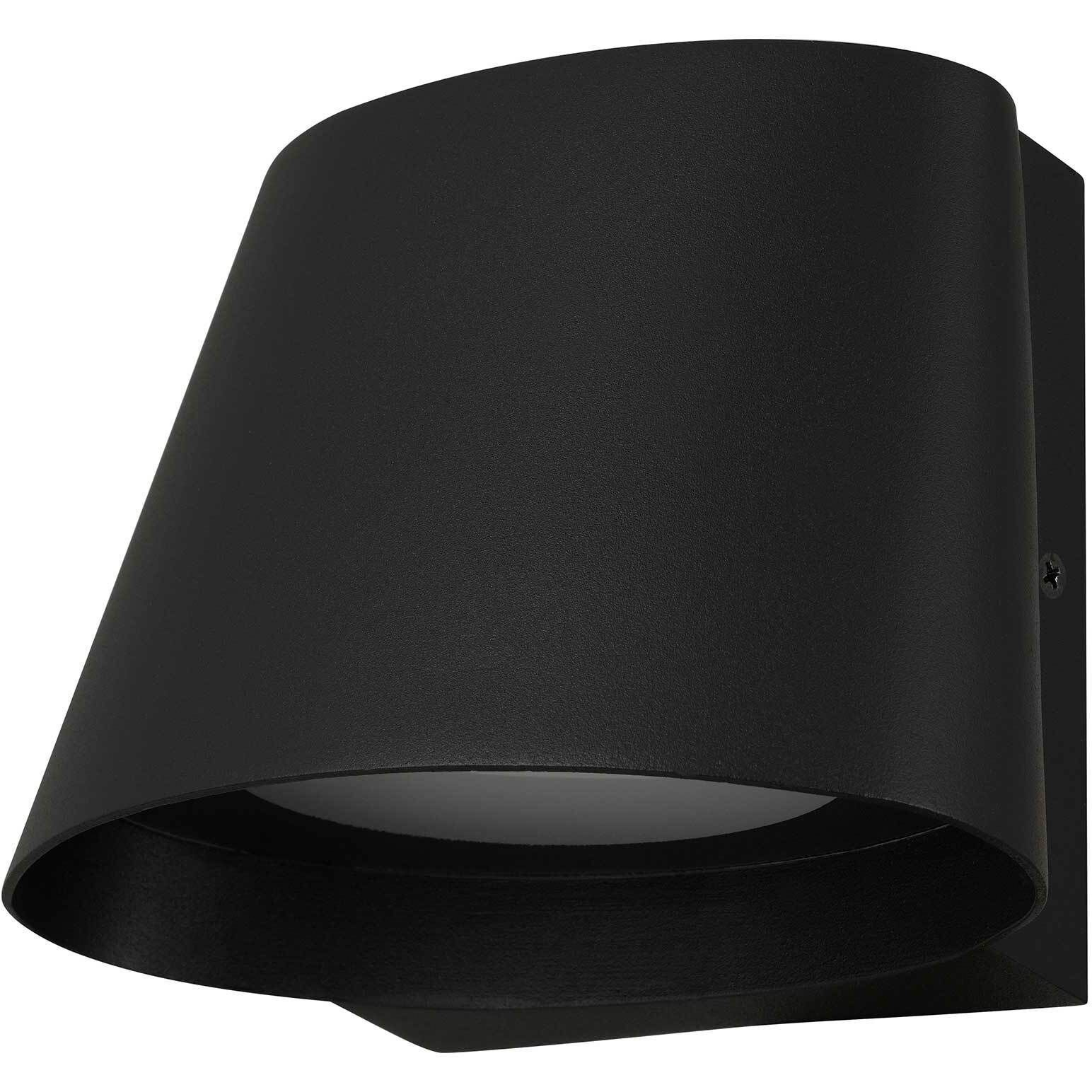 Grace LED 5 inch Sand Black Outdoor Wall Sconce
