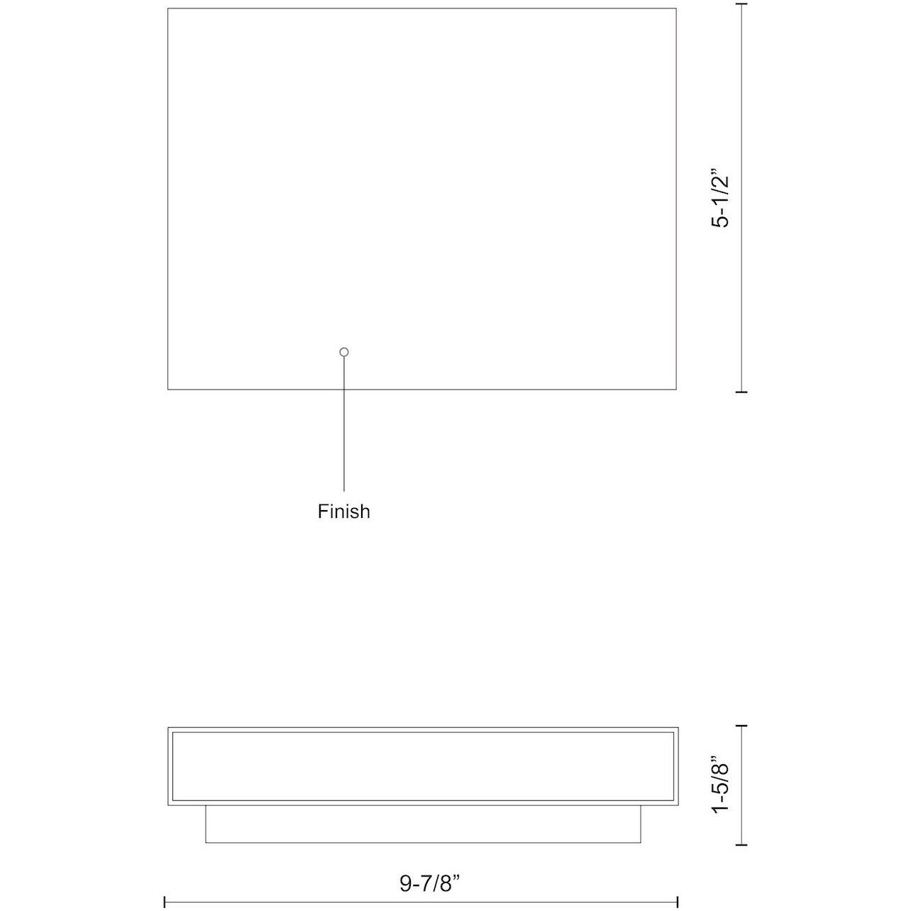 Mica All-terior Wall Light in Brushed Gold