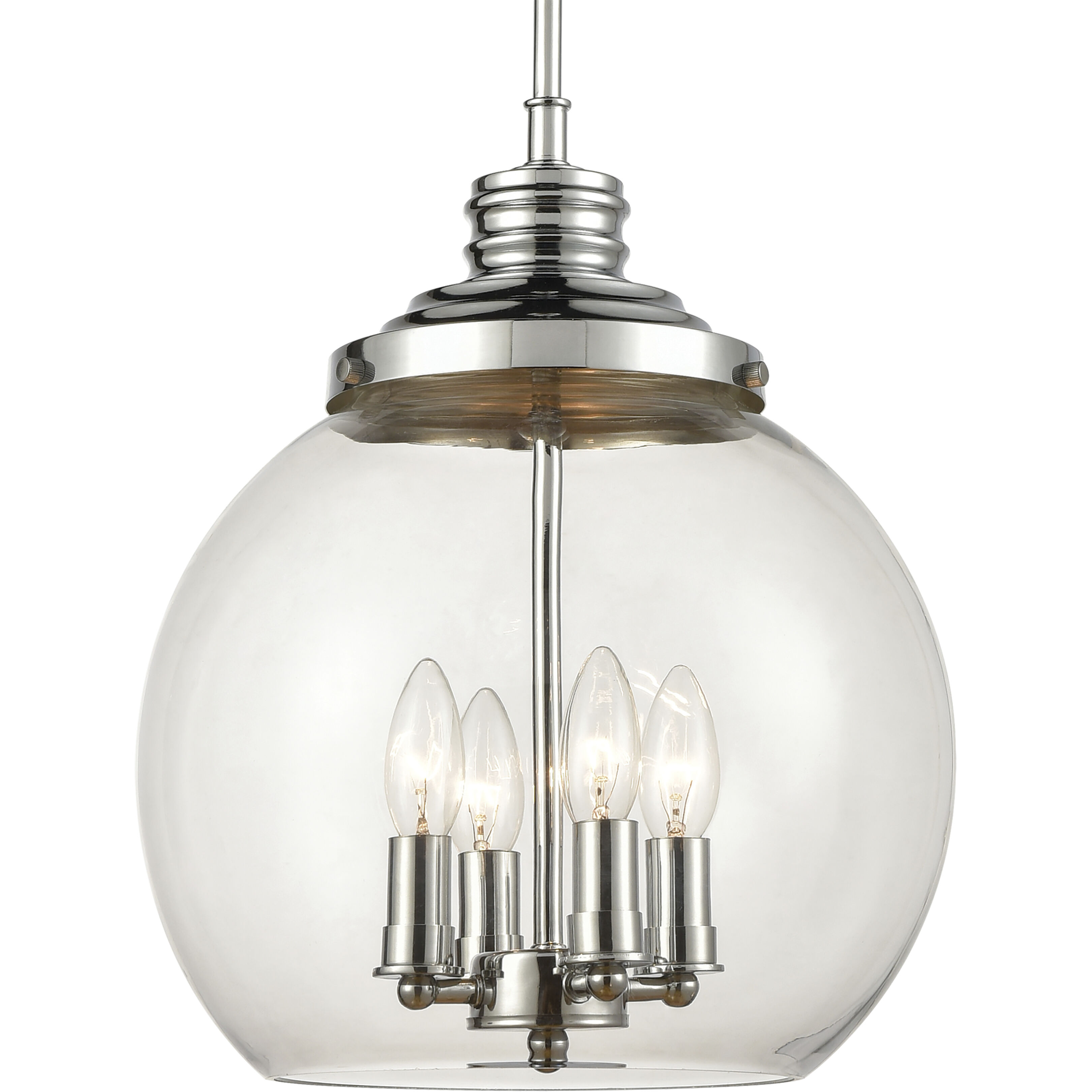 Brushed chrome pendant ceiling lights deals