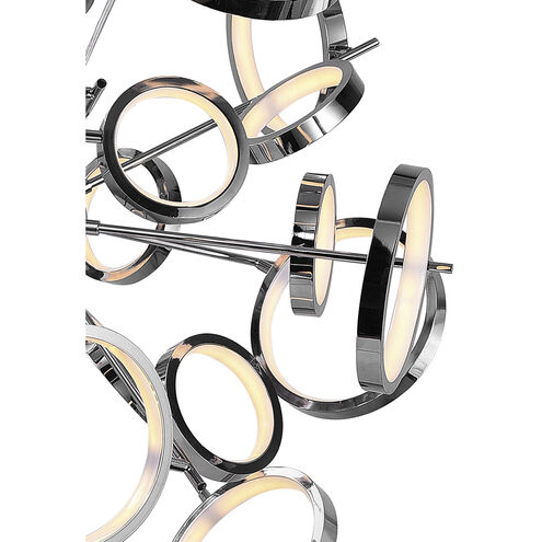 Colette LED 31 inch Chrome Chandelier Ceiling Light