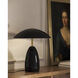 Alora Mood Poppy 13.88 inch 8 watt Glossy Black Table Lamp Portable Light