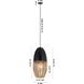 Sabal 1 Light 8 inch Matte Black Pendant Ceiling Light