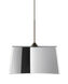 Groove 1 Light Bronze Pendant Ceiling Light in Halogen