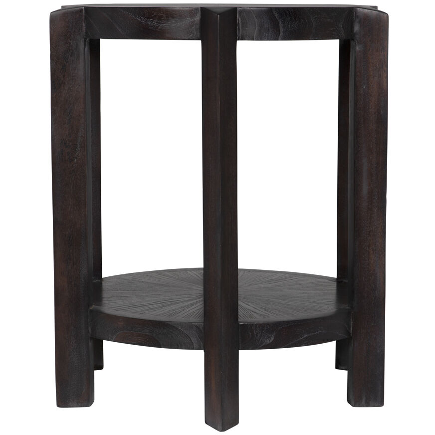 Yuhuda 27 X 25 inch Sombre Side Table, Small