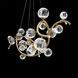 Forever Audacity LED 57 inch French Gold Linear Pendant Ceiling Light