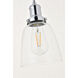 Felicity 1 Light 6 inch Chrome Wall Sconce Wall Light