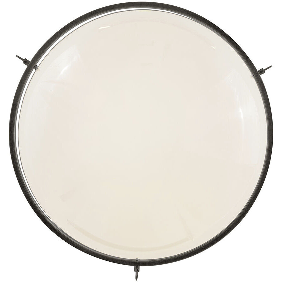 Collins 1 Light 20 inch Black Oxide Semi-Flush Mount Ceiling Light, Medium