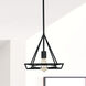 Elijah 1 Light 11 inch Matte Black Pendant Ceiling Light