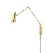 Lorne 1 Light 4 inch Aged Brass Wall Sconce Wall Light