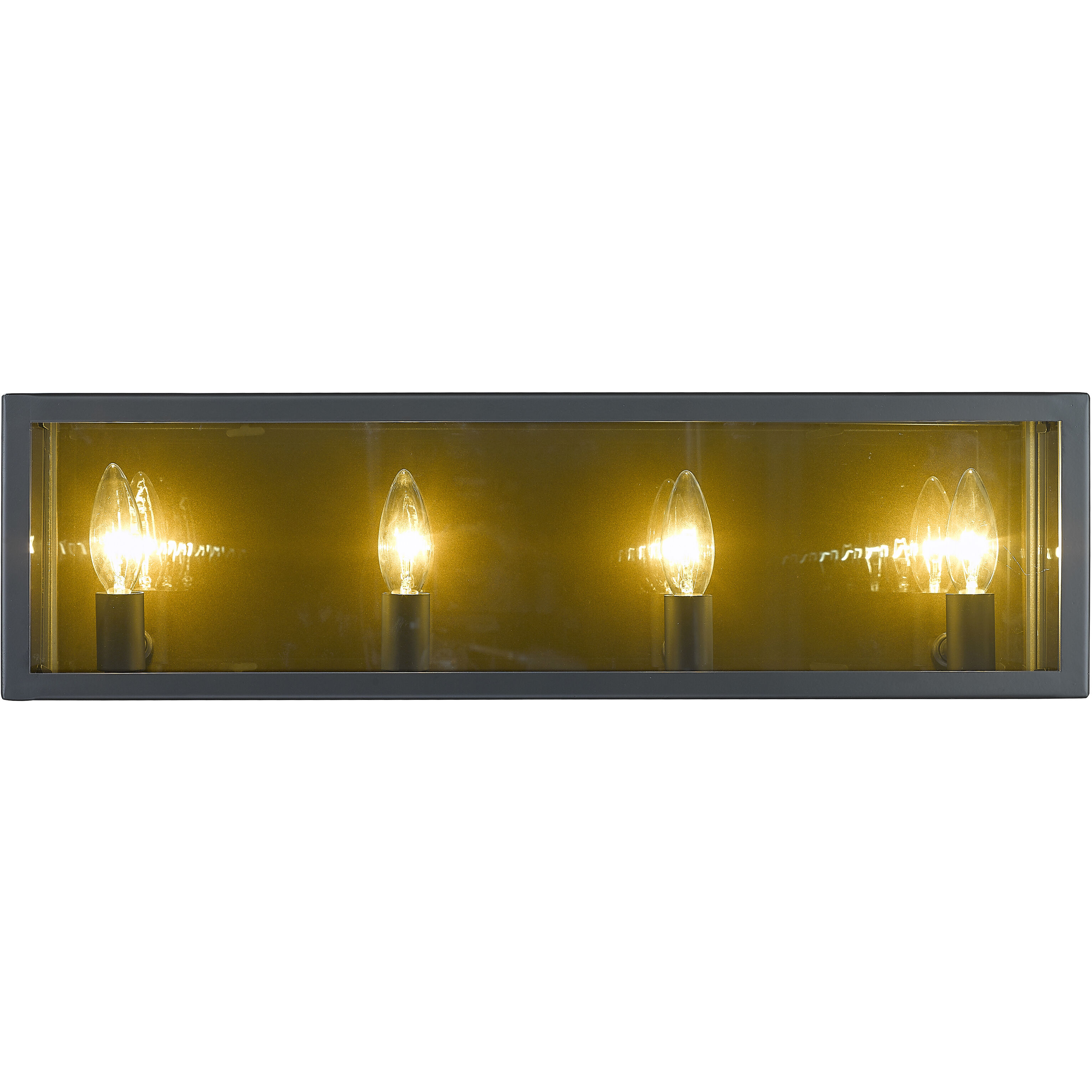 Infinity 4 Light 24 inch Misty Charcoal Vanity Wall Light