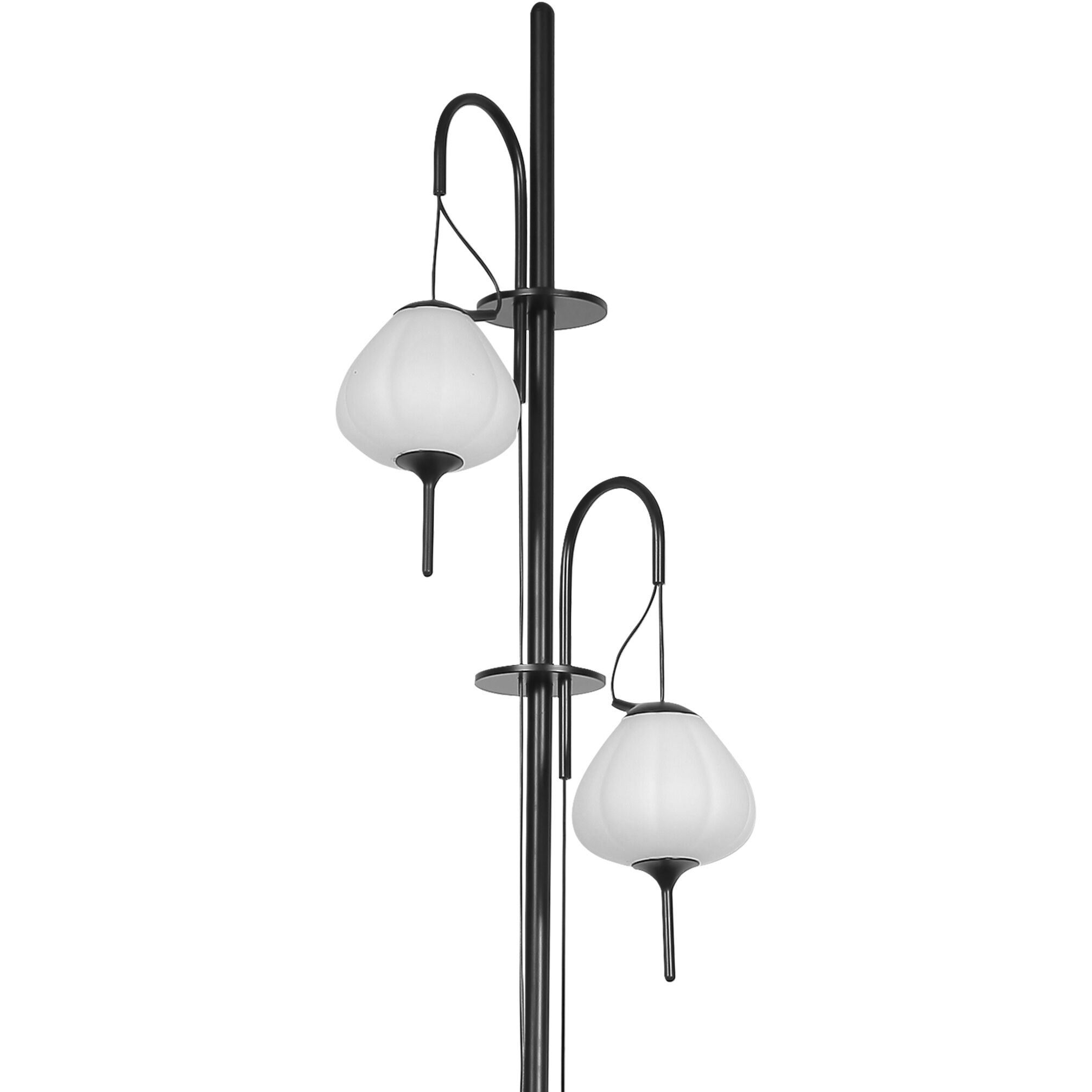 Artisan Collection/ LECCE Series 70 inch 11 watt Black Floor Lamp Portable Light