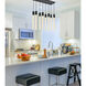 Weston 8 Light 36 inch Black Pendant Ceiling Light