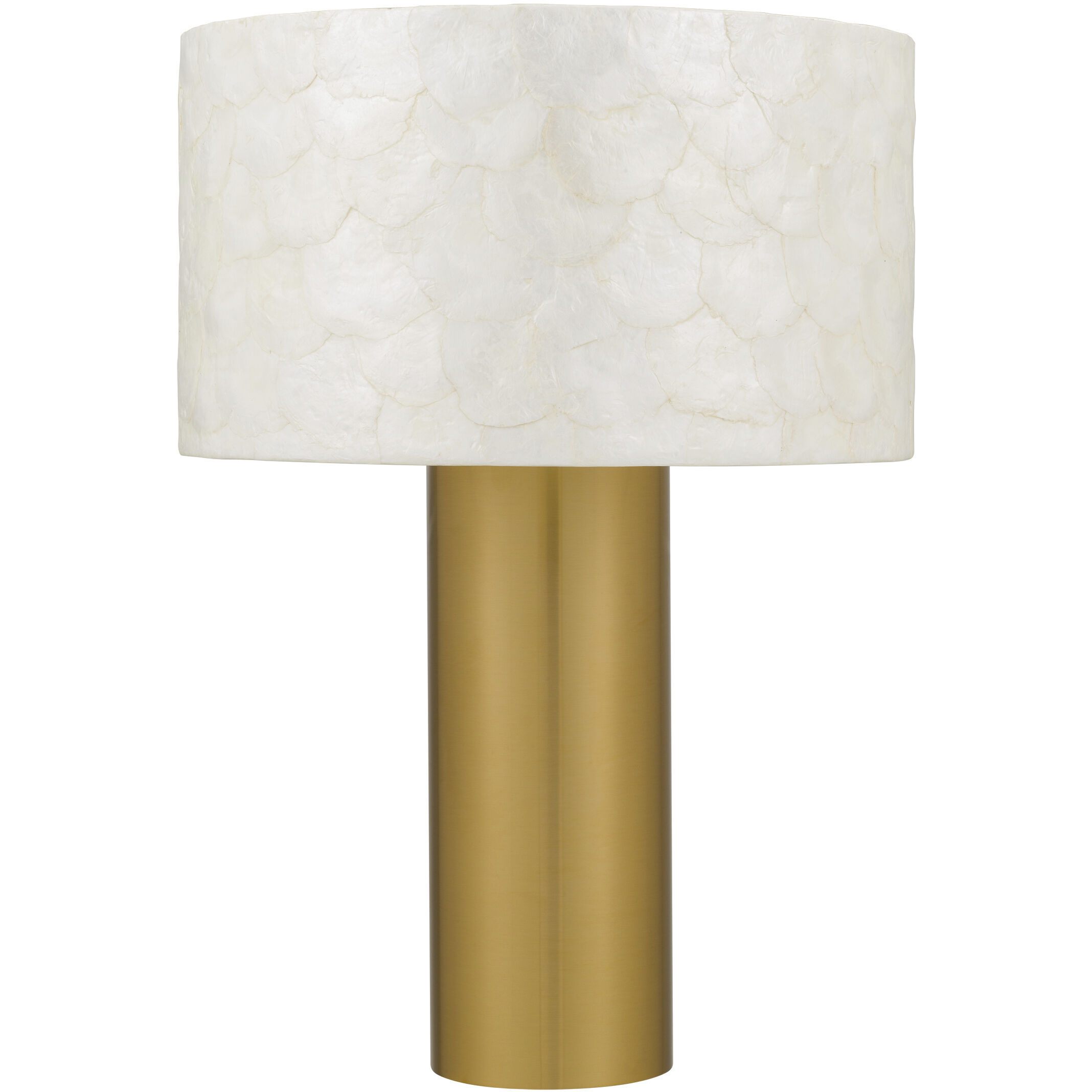 Leland 20 inch 100 watt Brushed Gold Table Lamp Portable Light