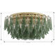 Verla Crest 11 Light 31.25 inch Legacy Brass Flush Mount Ceiling Light