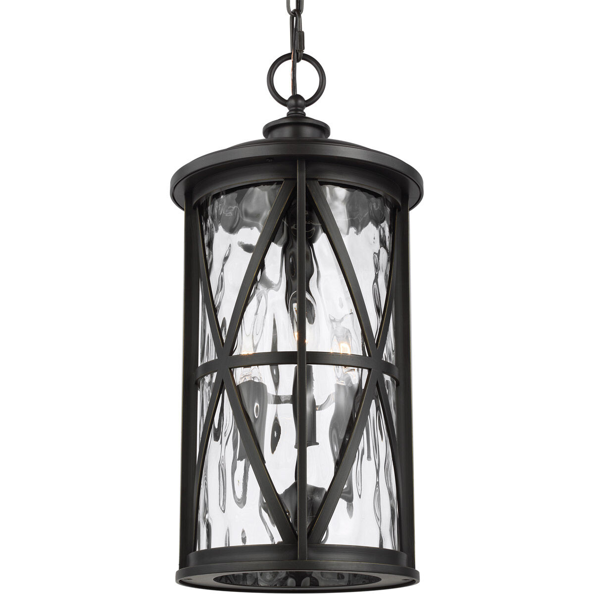 Millbrooke 3 Light 10 inch Antique Bronze Outdoor Pendant