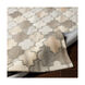 Forum 120 X 96 inch Charcoal Rug in 8 x 10 Kidney, Kidney