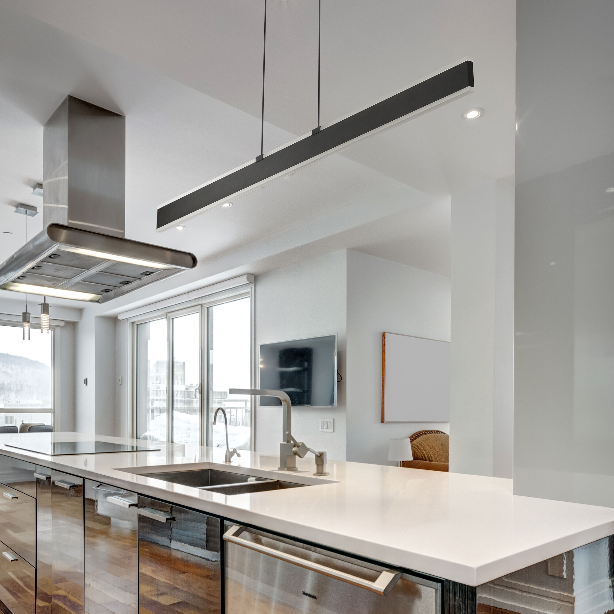 Wezen Linear Chandelier Ceiling Light