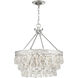 Windham 4 Light 20 inch Polished Nickel Pendant Ceiling Light
