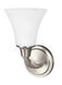 Metcalf 1 Light 6.25 inch Brushed Nickel Wall Bath Fixture Wall Light
