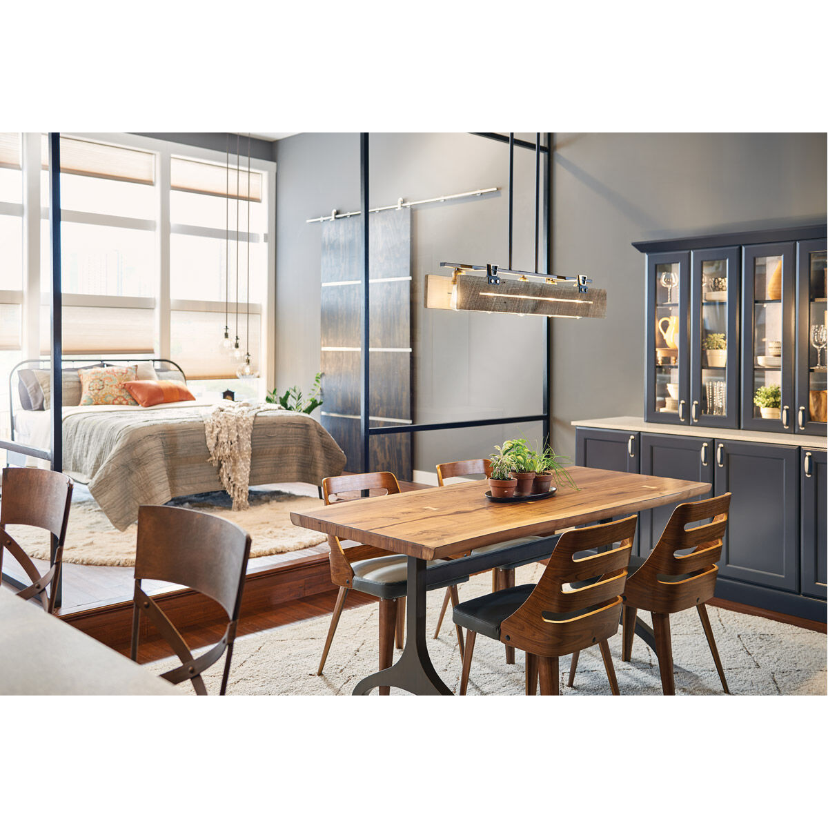 Riviera 3 Light 18 inch Olde Bronze Pendant Ceiling Light