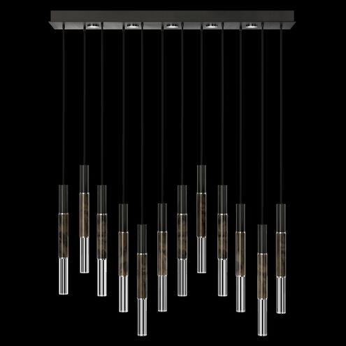 Antonia 17 Light 61 inch Black Pendant Ceiling Light