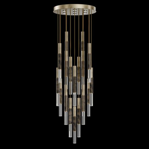 Antonia 25 Light 31 inch Gold Pendant Ceiling Light
