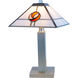 Evelyn 17 inch 60.00 watt Silver Table Lamp Portable Light