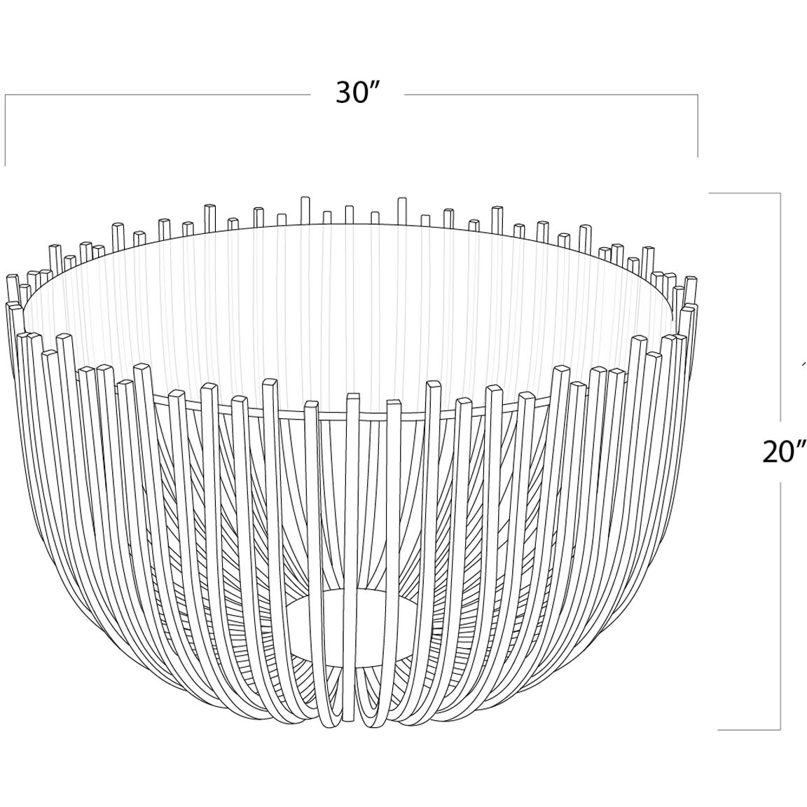 Webbed 30 X 30 inch Blackened Iron Coffee Table