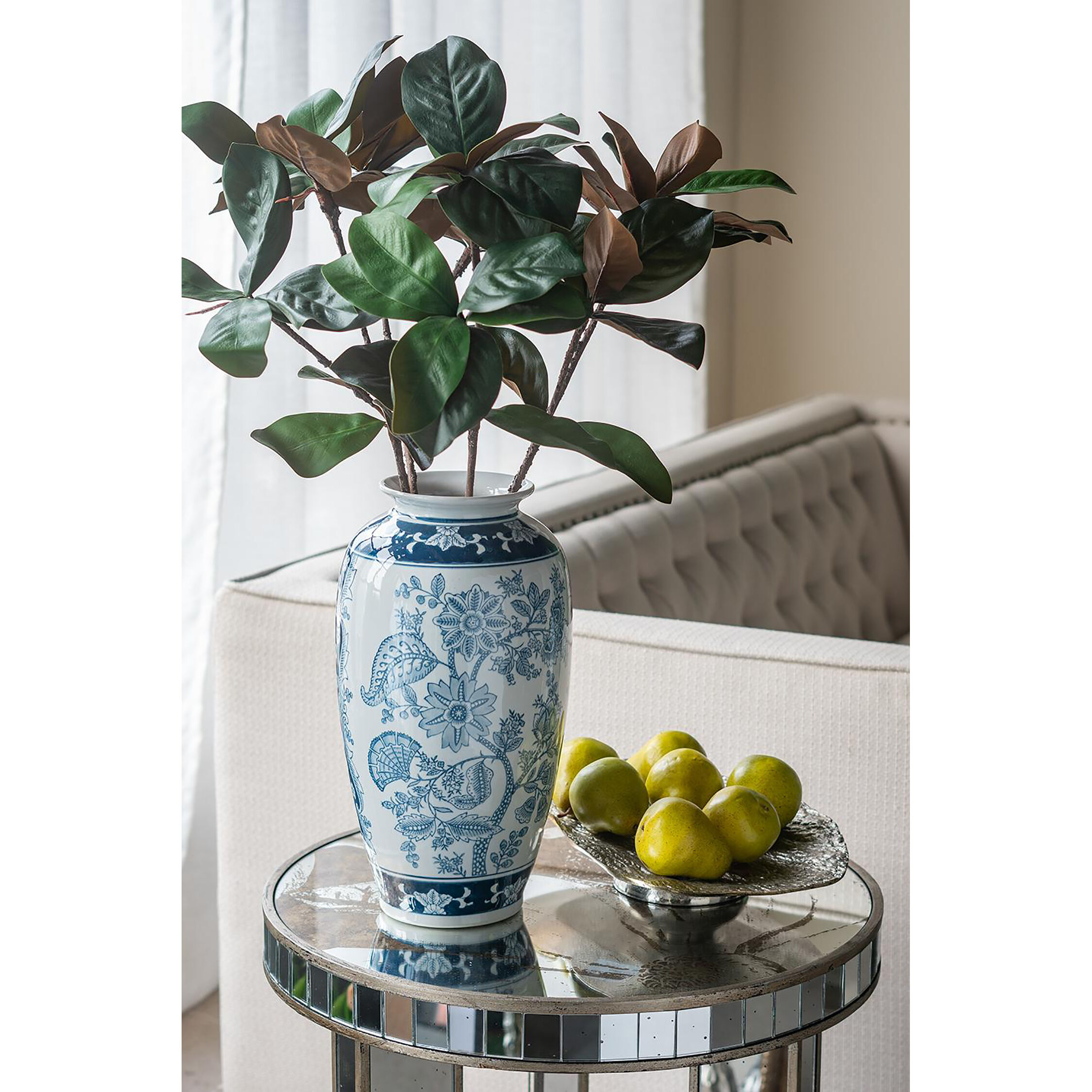 Anita 15 X 7.5 inch Flower Vase