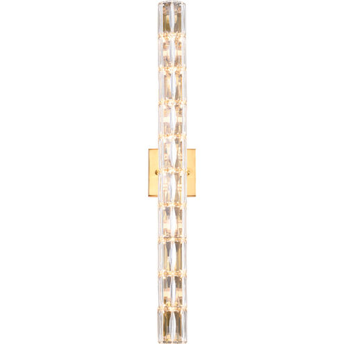 Canada 9 Light 4 inch Gold Wall Sconce Wall Light