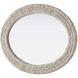 Marlowe 36 X 27 inch Linen White Mirror