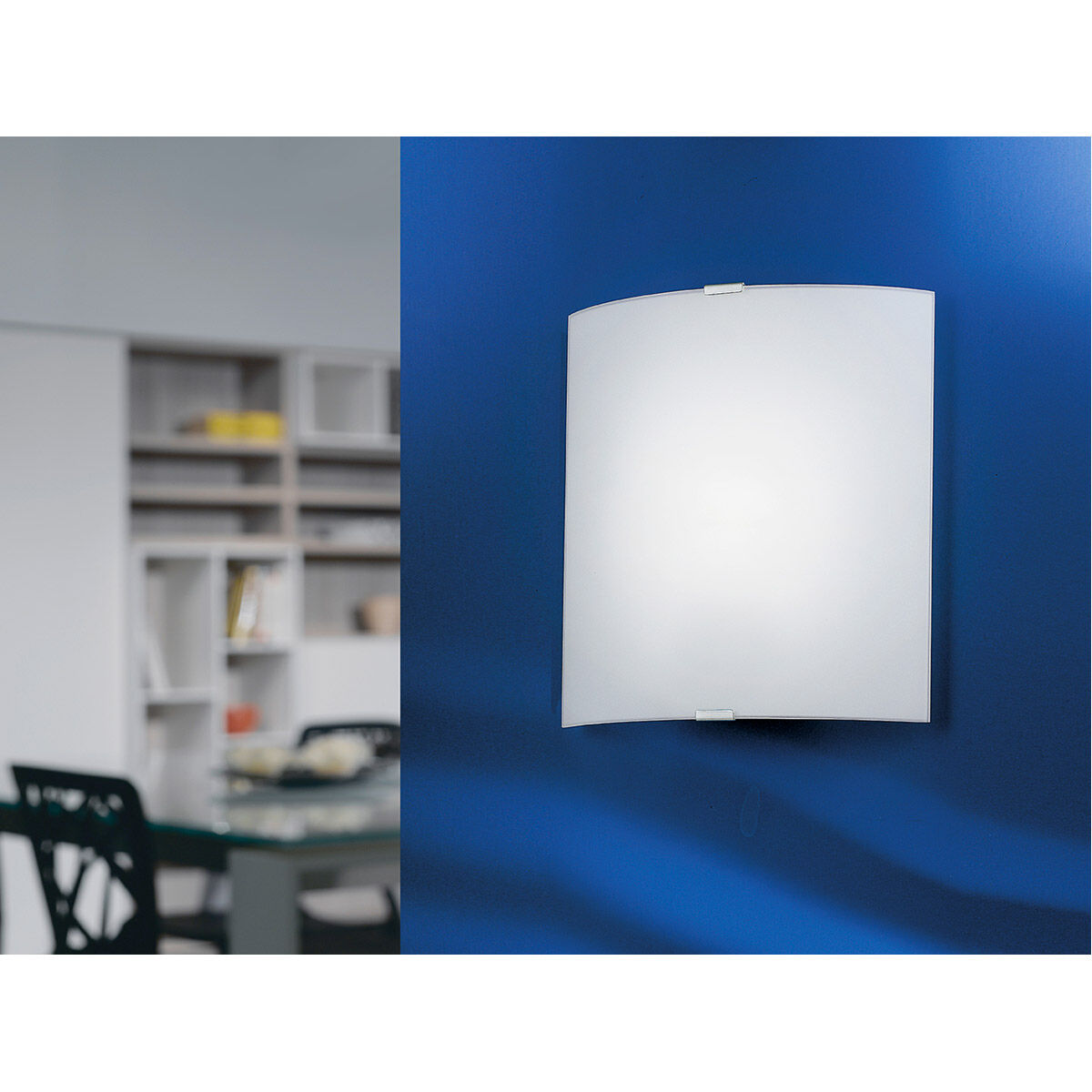 Grafik 1 Light 11 inch Chrome Ceiling Light