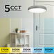 Bailey LED 19 inch Satin Nickel Flush Mount Ceiling Light