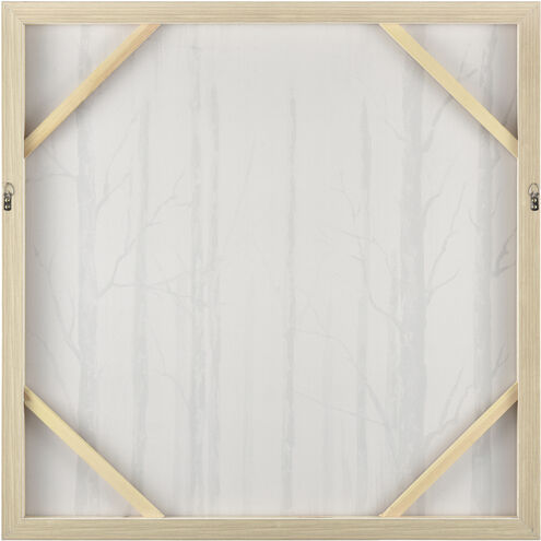 Jordan Forest Off White with Black and Antique Gold Framed Wall Art