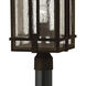 Tucker LED 21 inch Oil Rubbed Bronze Outdoor Post Mount Lantern