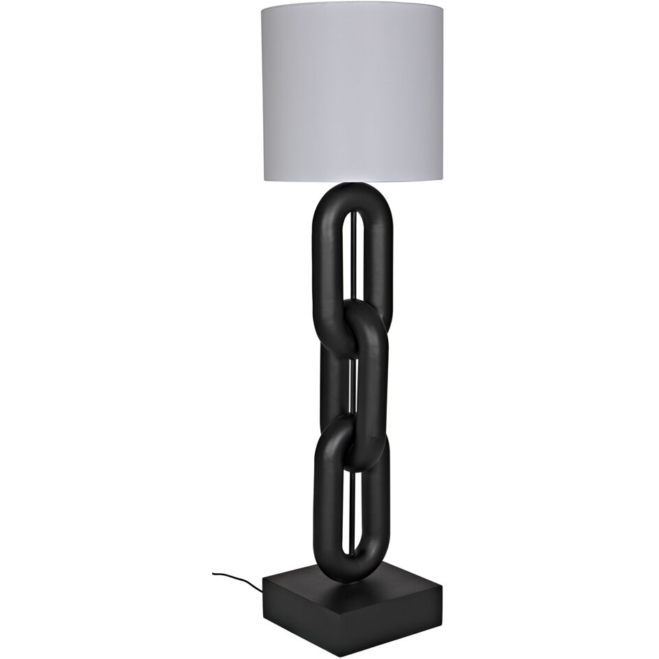 Alcatraz 69 inch 60.00 watt Matte Black Floor Lamp Portable Light