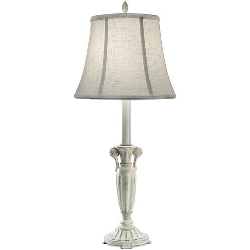 Ellie 30 inch 150.00 watt Distressed White Buffet Lamp Portable Light